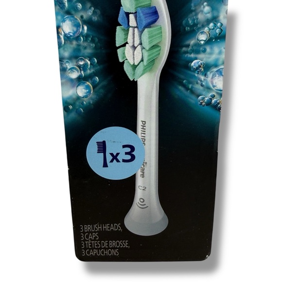 Philips Sonicare C2 Optimal Plaque Control Brush Heads 3 Pack Genuine OEM White - Picture 2 of 11